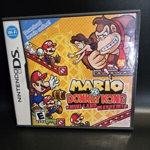 Nintendo DS Mario vs Donkey Kong: Mini-Land Mayhem Game - Red and Yellow